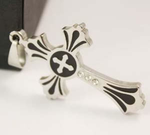 fashion Stainless steel cross,Moda De Acero Inoxidable De La Cruz