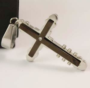 fashion Stainless steel cross,Moda De Acero Inoxidable De La Cruz