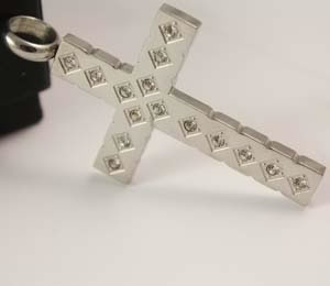 fashion Stainless steel cross,Moda De Acero Inoxidable De La Cruz