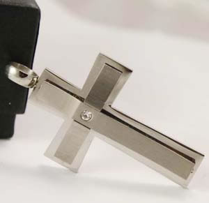 fashion Stainless steel cross,Moda De Acero Inoxidable De La Cruz