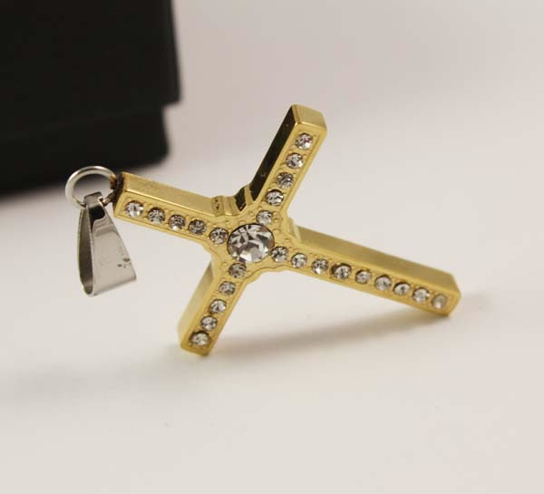 fashion Stainless steel cross,Moda De Acero Inoxidable De La Cruz