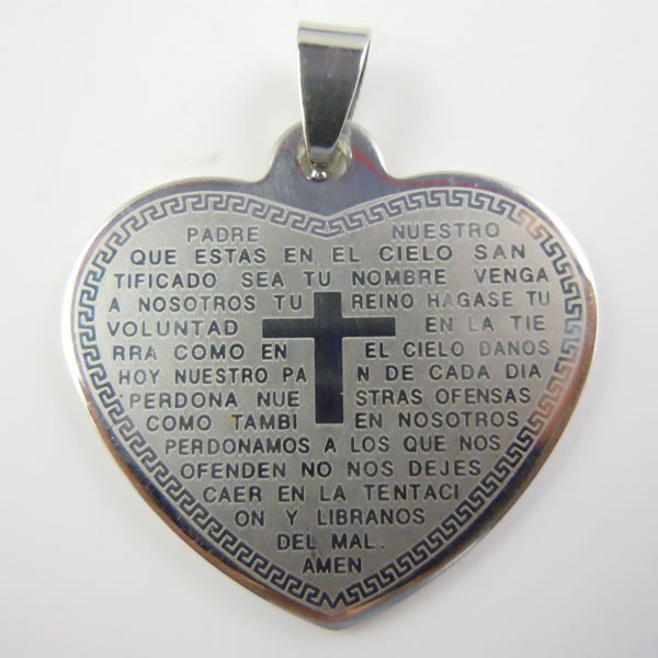 Fashion stainless steel medal,Moda De Acero Inoxidable Medalla